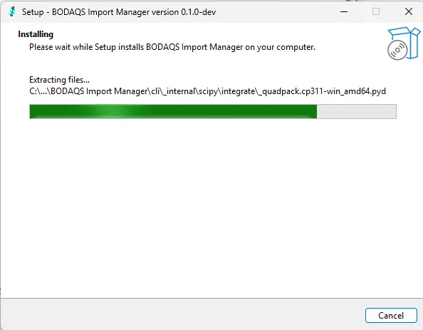 install import manager