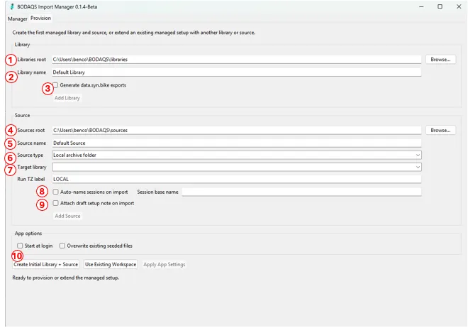 provision import manager