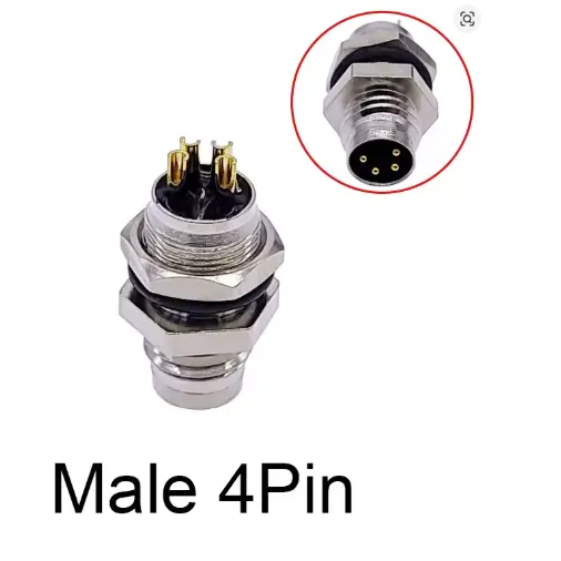 male 4 pin 