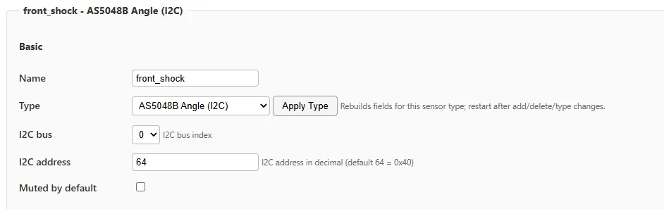 I2C sensor basic
